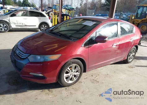 2010 Honda Insight Ex z USA, uszkodzony, nr VIN JHMZE2H76AS042263